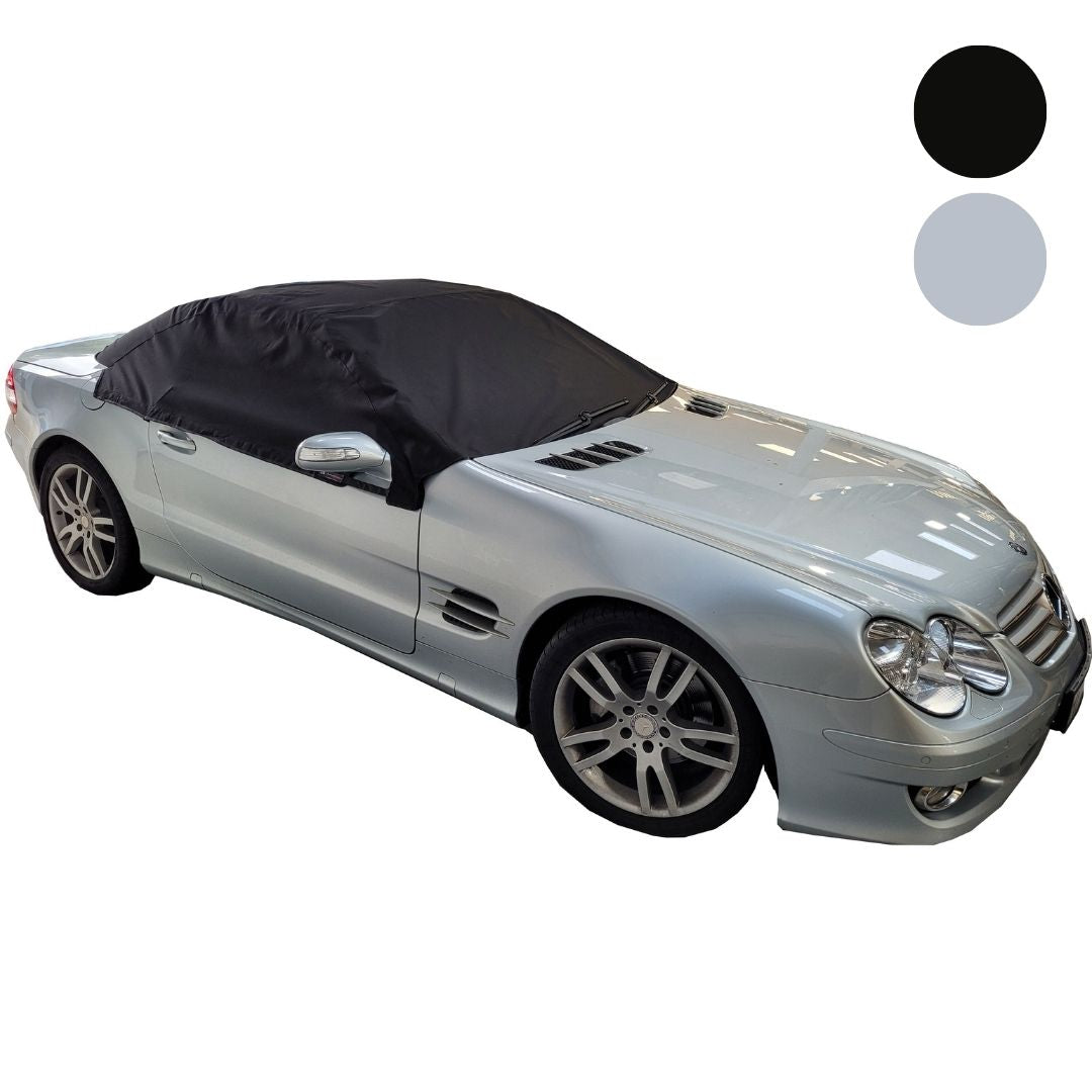 Mercedes SL Soft Top Half Cover Roof Protector (2001-2011) UK Custom Covers