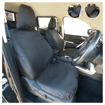 Custom Leather Seat Covers For Mercedes Benz C-class W205 - UK - View #5