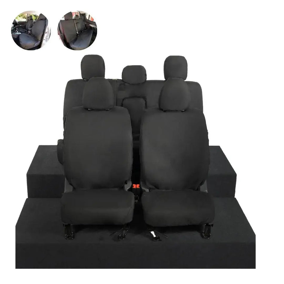 Mitsubishi L200 Tailored PU Seat Covers - UK Custom Covers