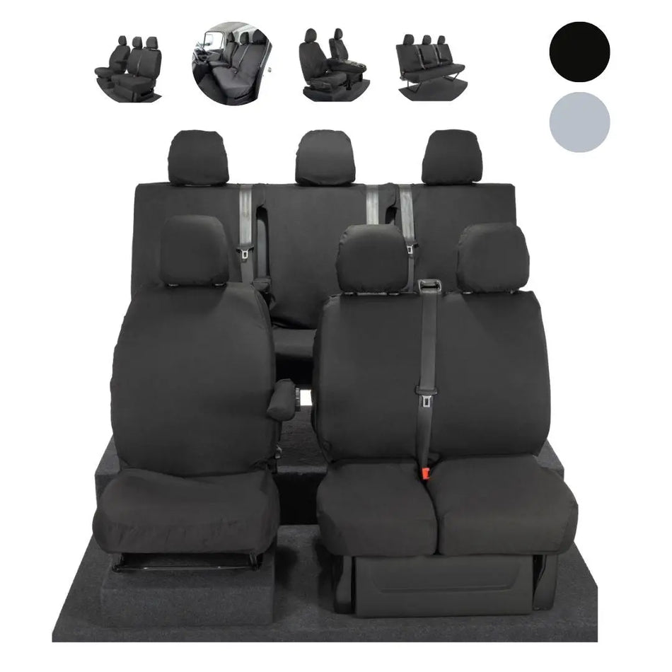 Fits Nissan Primastar Tailored PU Seat Covers - UK Custom Covers