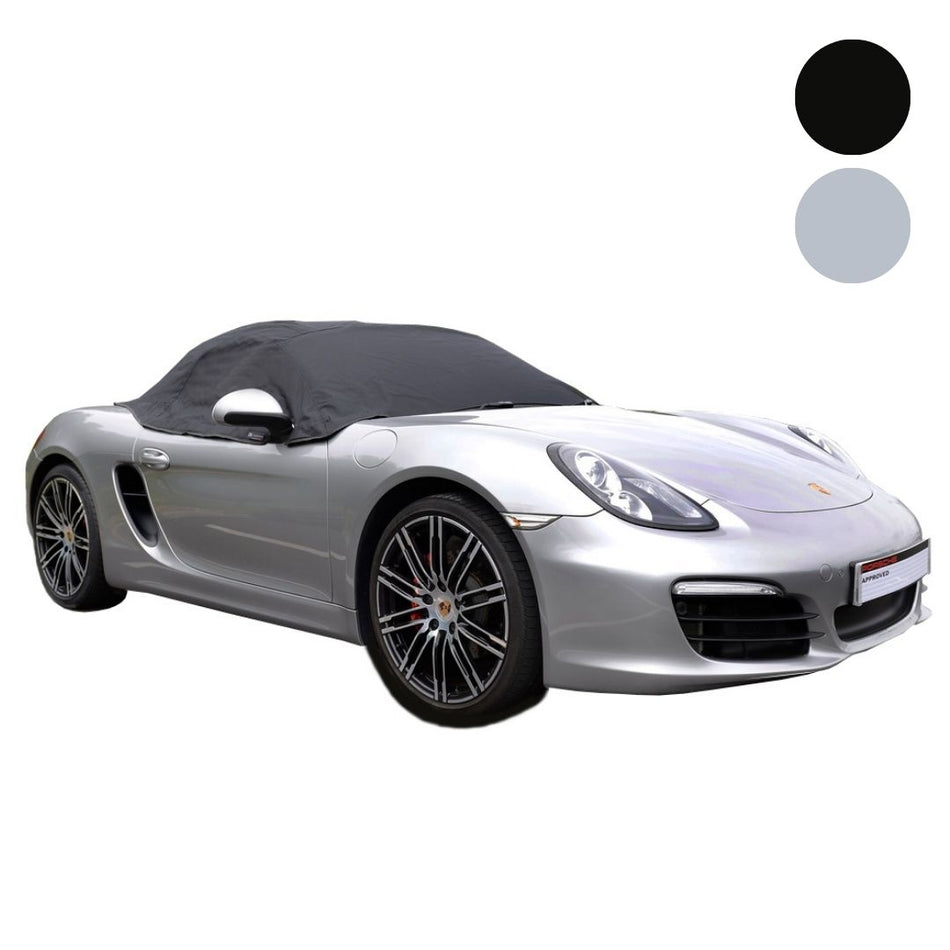 Porsche Boxster Soft Top Half Cover Roof Protectors UK Custom Covers