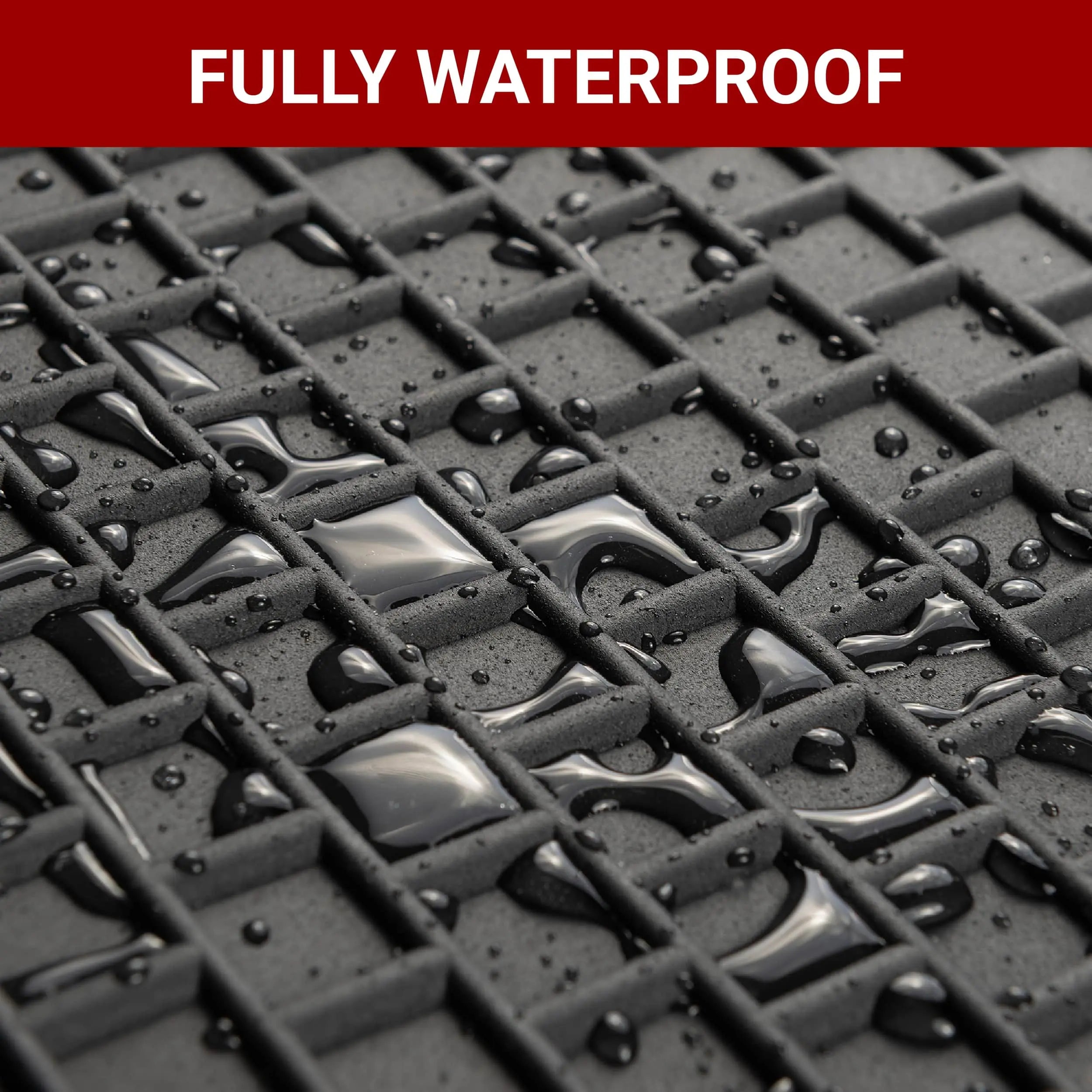 Ford Transit Custom Rubber Floor Mats (Front) 2023+ UK Custom Covers