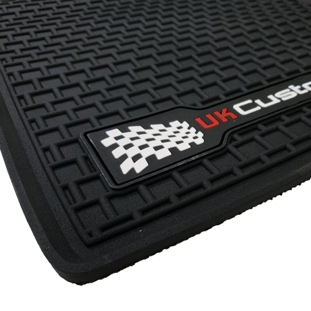 Vauxhall Movano Front Cab Rubber Floor Mats (2010-2021) - UK Custom Covers