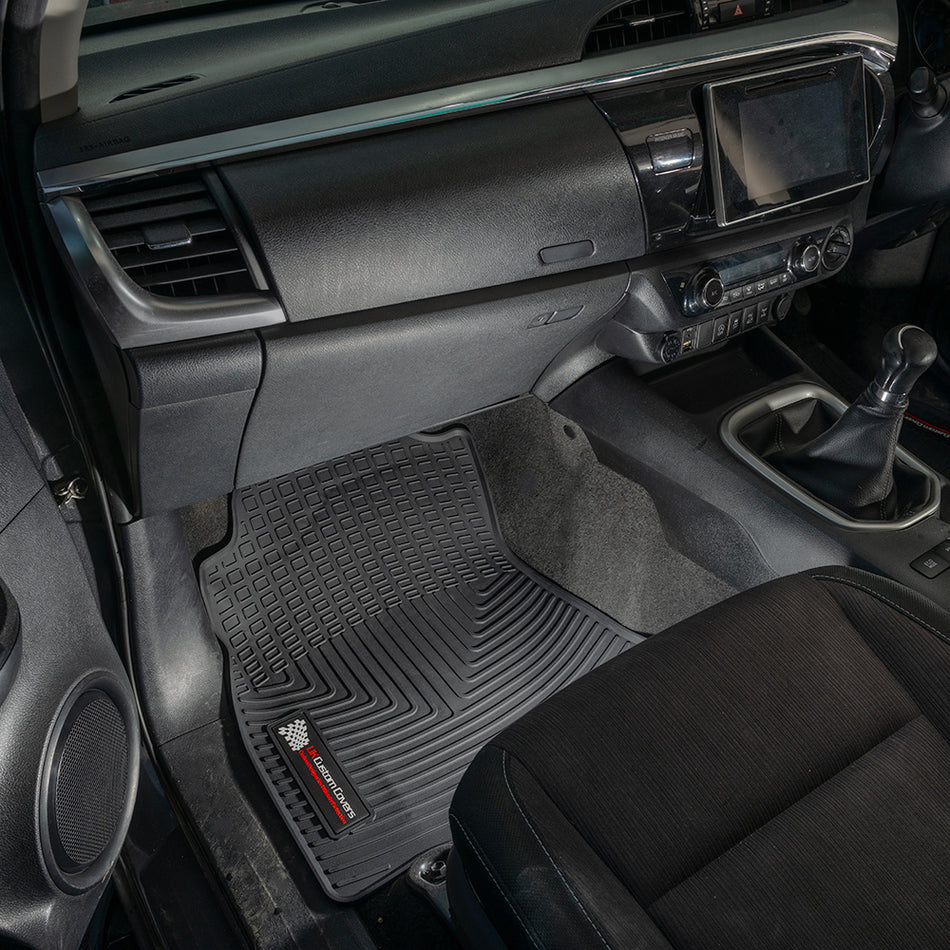 Toyota Hilux (Manual) Front & Rear Floor Mats (2017 Onwards)