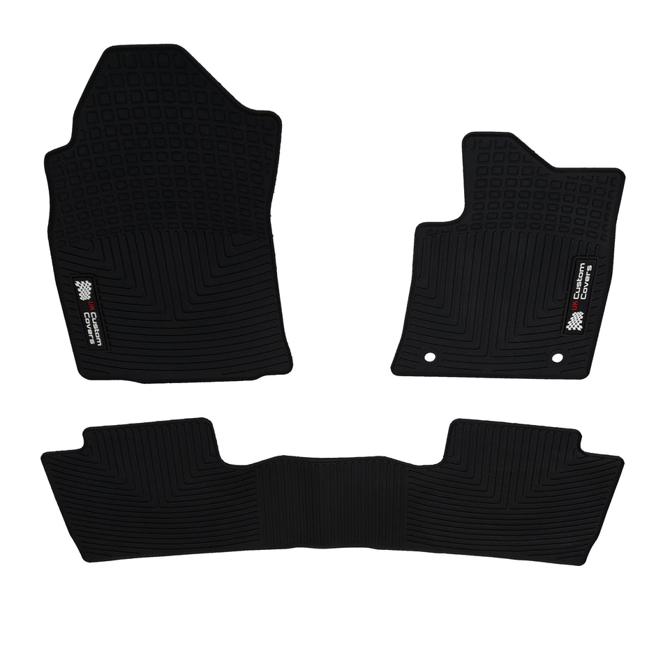 Toyota Hilux (Automatic) Front & Rear Floor Mats (2016 Onwards)