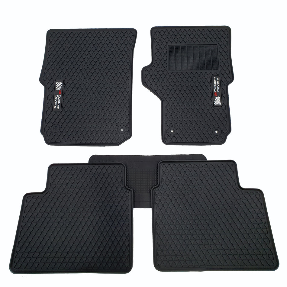 VW Amarok Front & Rear Floor Mats (2010-2018)