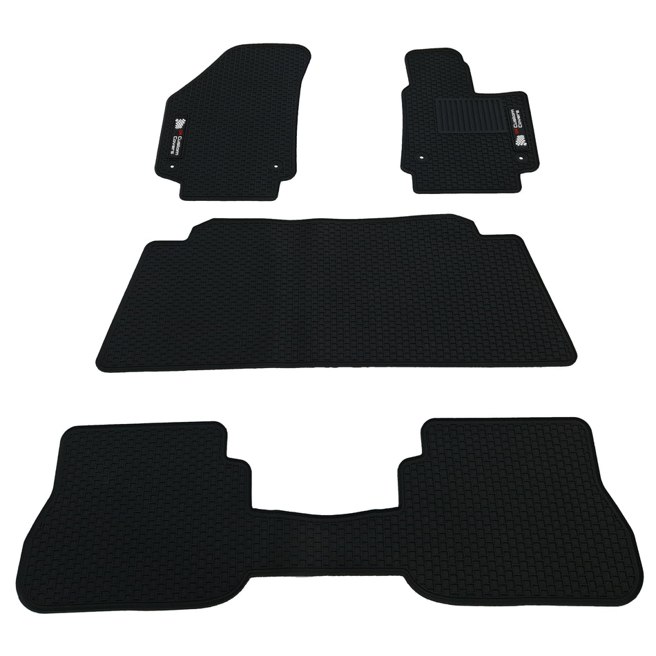 VW Caddy Maxi Life Full Set (3 Rows) Floor Mats (2008-2020)