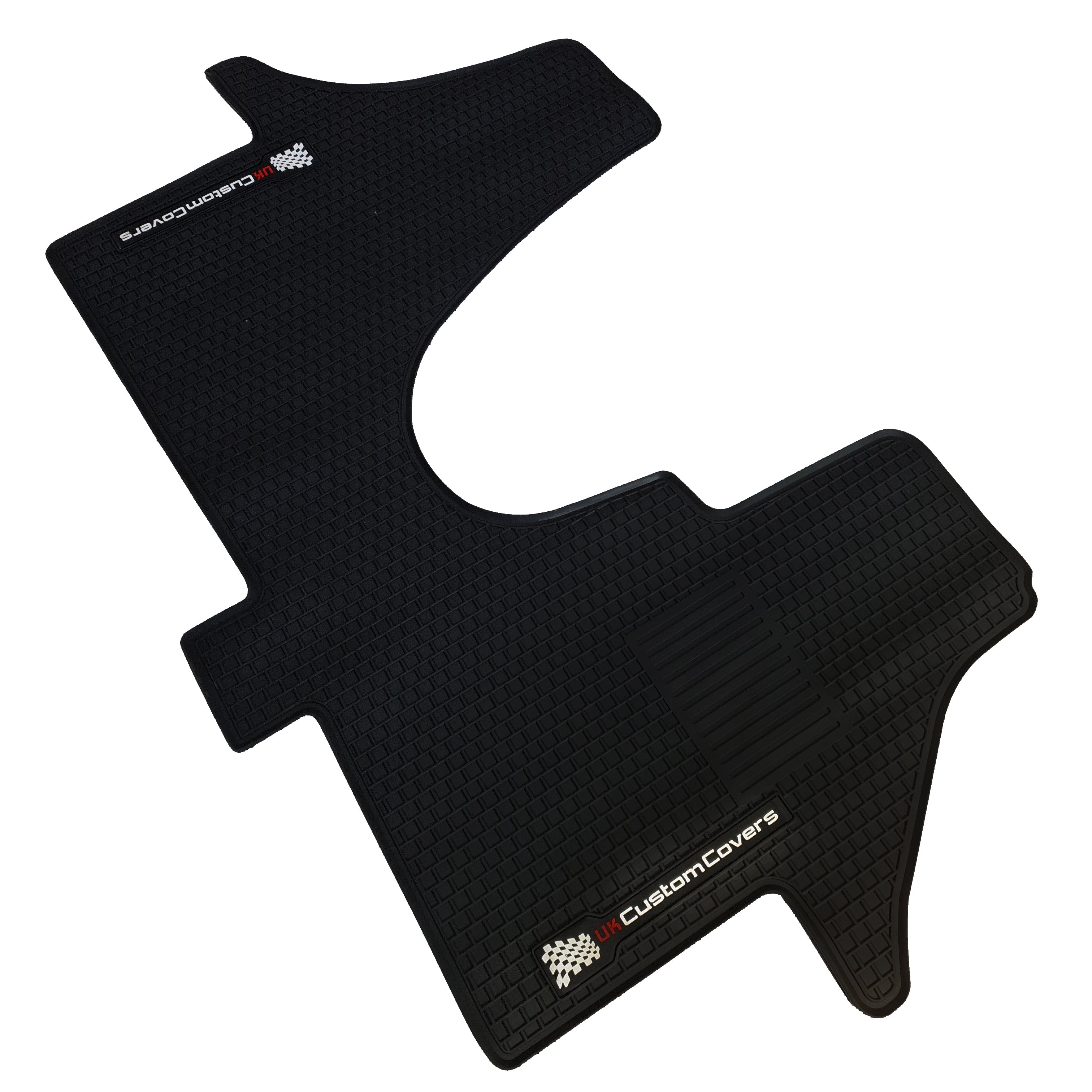 VW Transporter T6 Front Cab Floor Mats (2015 Onwards) - UK Custom Covers