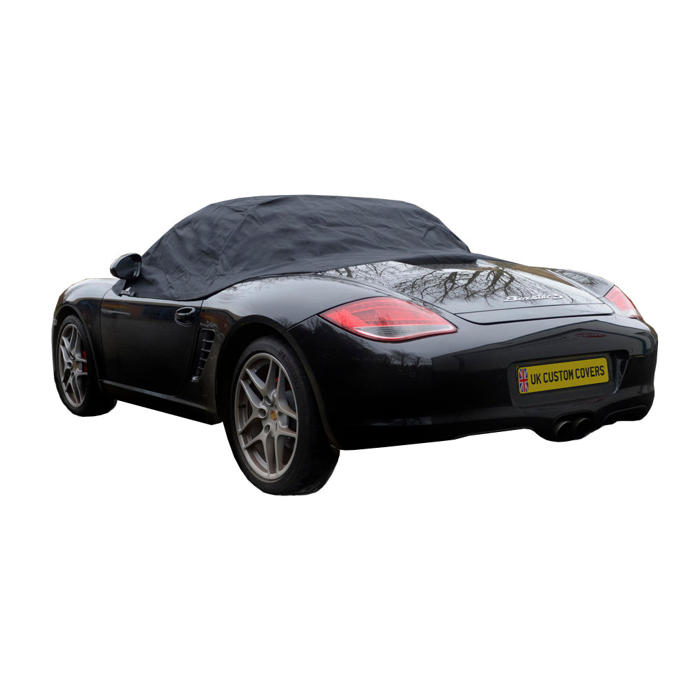 Porsche Boxster Soft Top Half Cover Roof Protectors UK Custom Covers