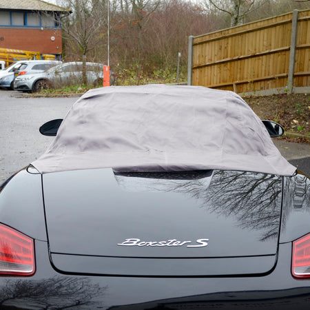 Porsche Boxster Soft Top Half Cover Roof Protectors UK Custom Covers