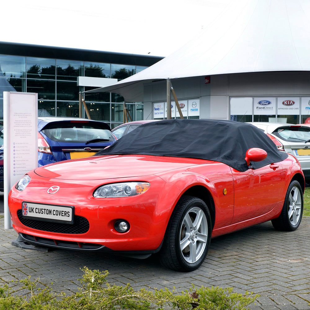 Mazda MX5 Soft Top Half Cover Roof Protectors UK Custom Covers