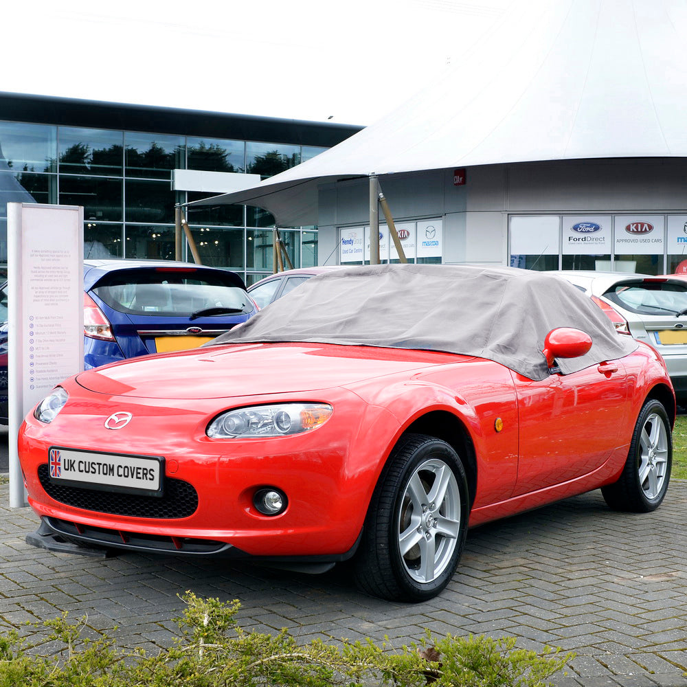 Mazda MX5 Soft Top Half Cover Roof Protectors UK Custom Covers