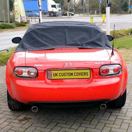 Mazda MX5 Soft Top Half Cover Roof Protectors UK Custom Covers