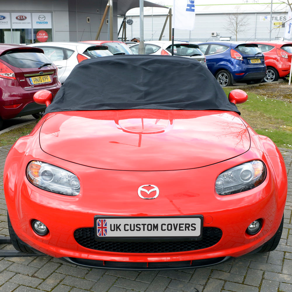 Mazda MX5 Soft Top Half Cover Roof Protectors UK Custom Covers