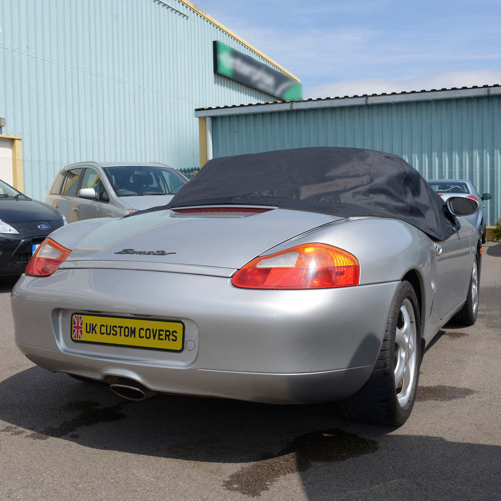 Porsche Boxster Soft Top Half Cover Roof Protectors UK Custom Covers