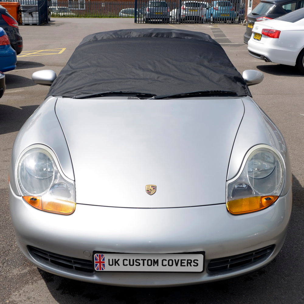 Porsche Boxster Soft Top Half Cover Roof Protectors UK Custom Covers