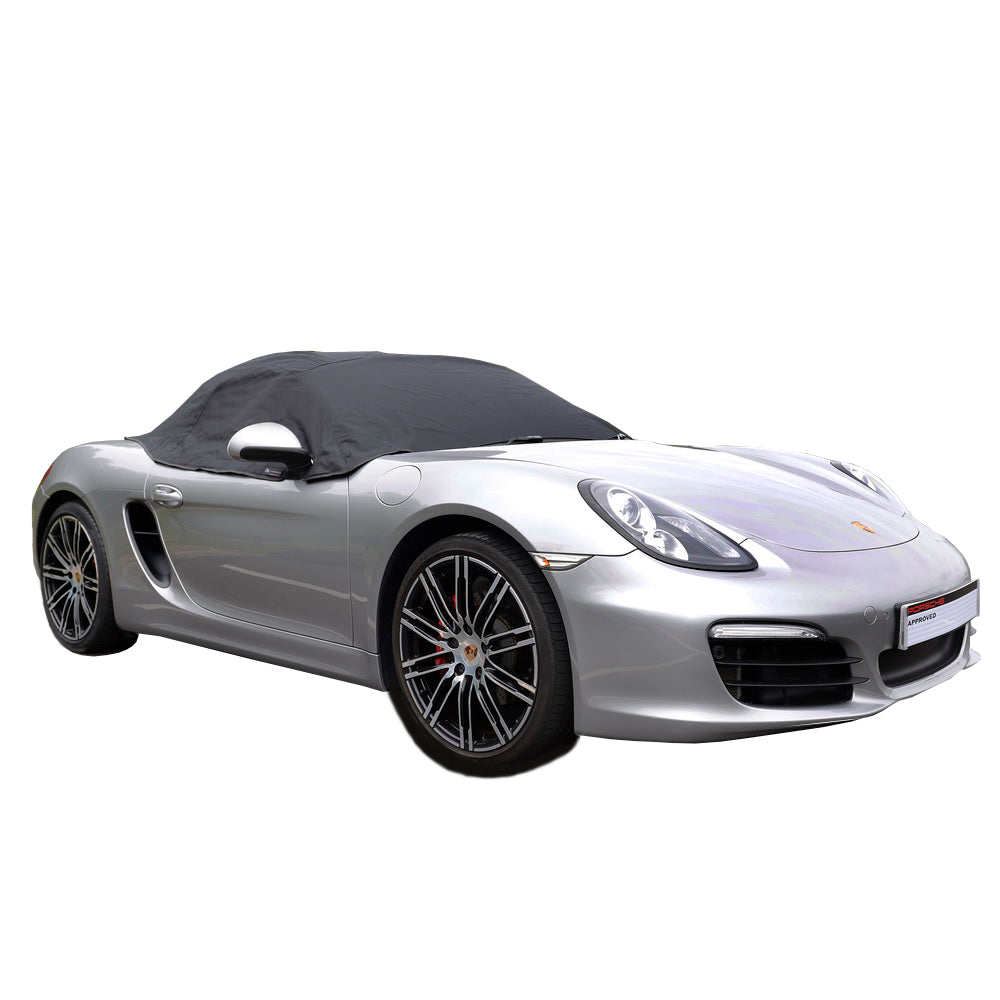 Porsche Boxster Soft Top Half Cover Roof Protectors UK Custom Covers