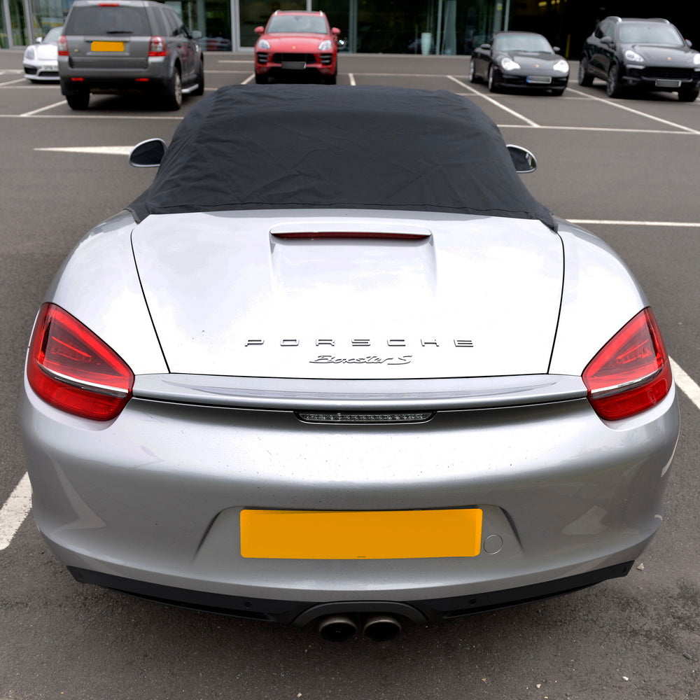 Porsche Boxster Soft Top Half Cover Roof Protectors UK Custom Covers