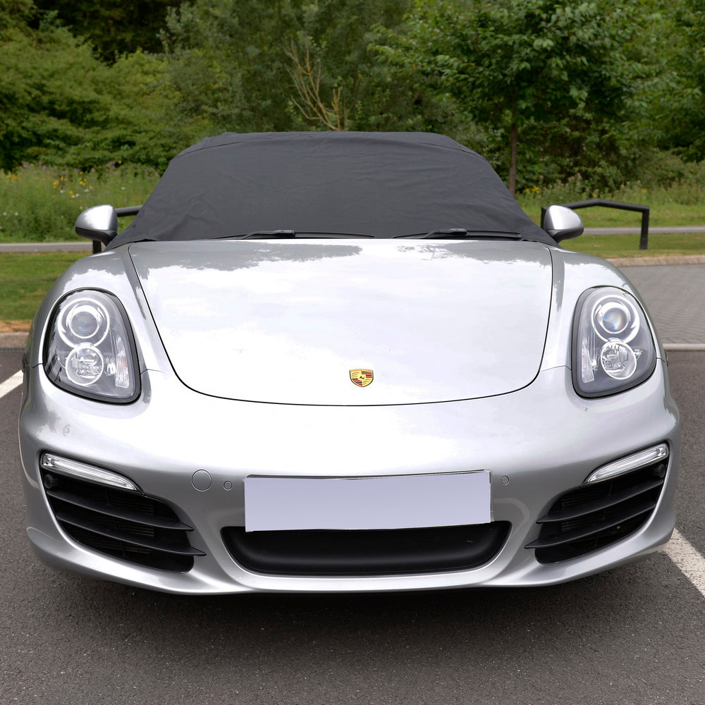 Porsche Boxster Soft Top Half Cover Roof Protectors UK Custom Covers