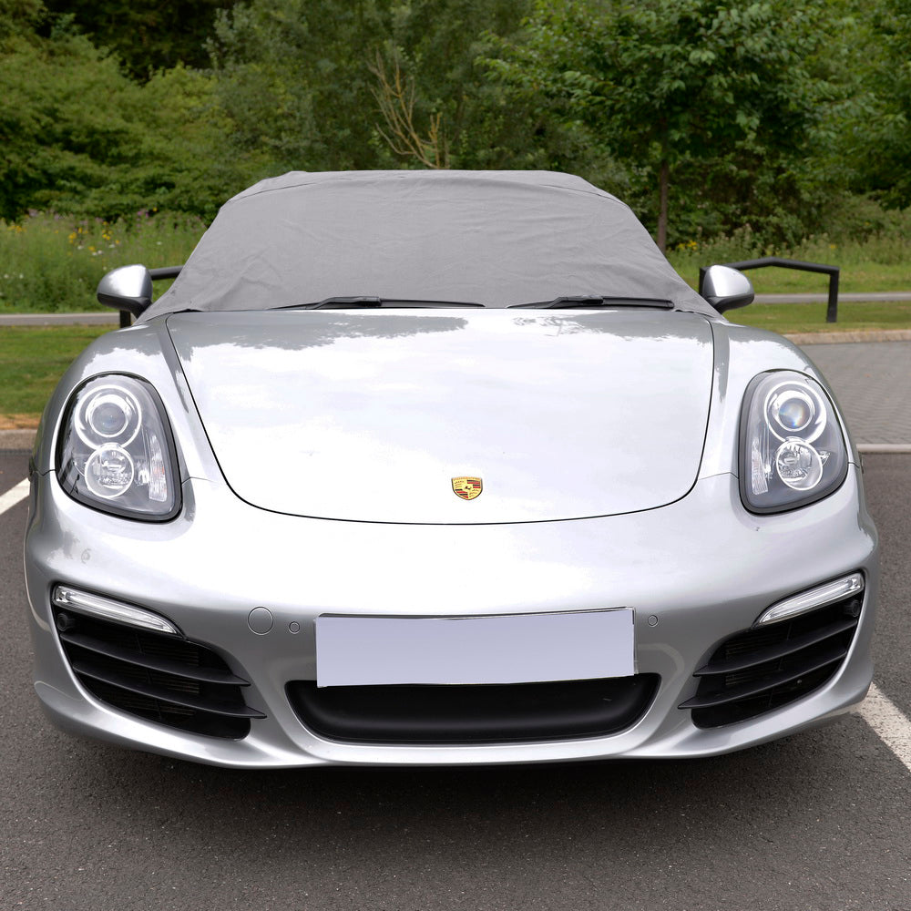 Porsche Boxster Soft Top Half Cover Roof Protectors UK Custom Covers