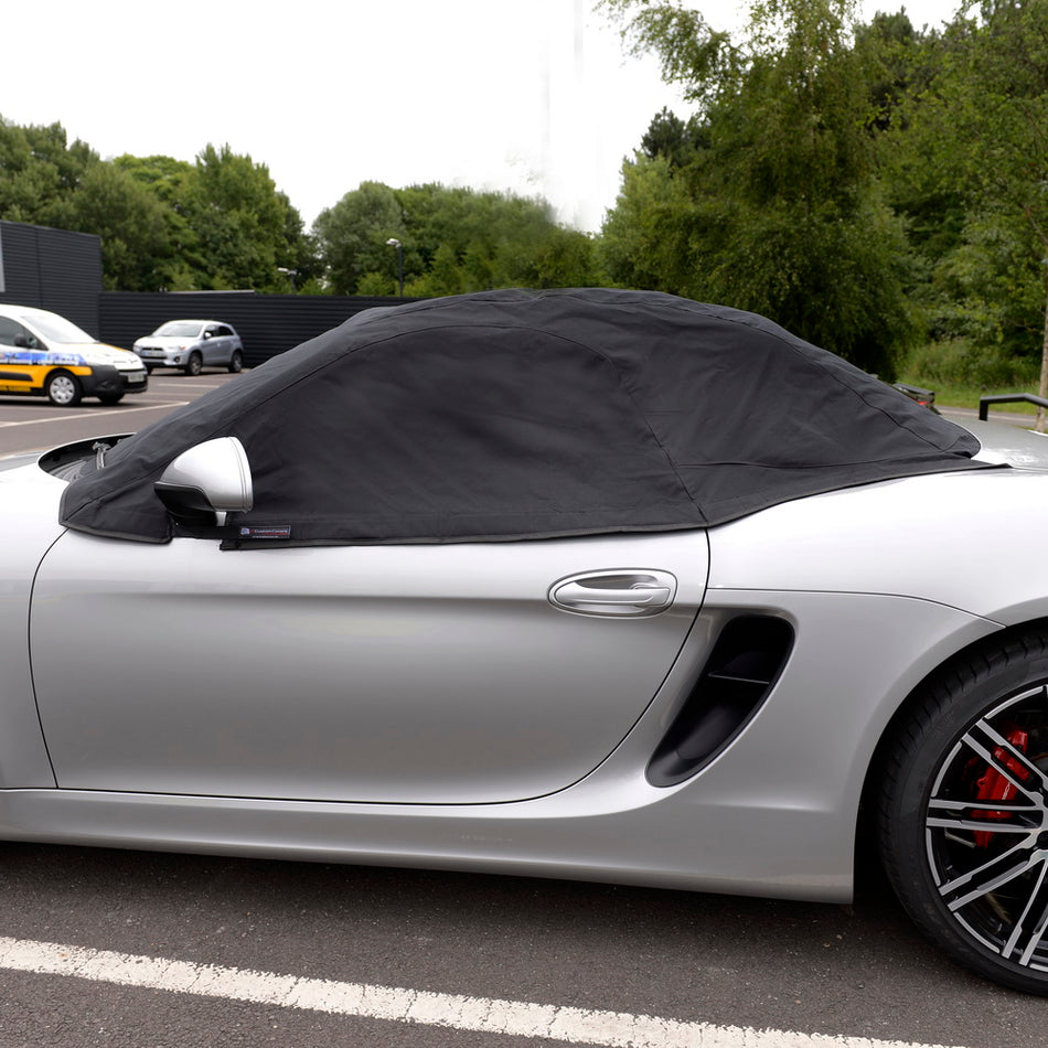 Porsche Boxster 981 Soft Top Half Cover Roof Protector (2012-2016)