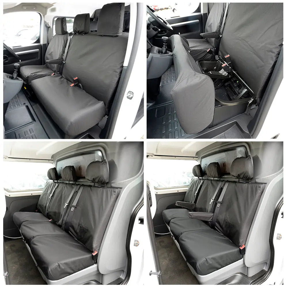 Toyota Proace Tailored PU Seat Covers - UK Custom Covers