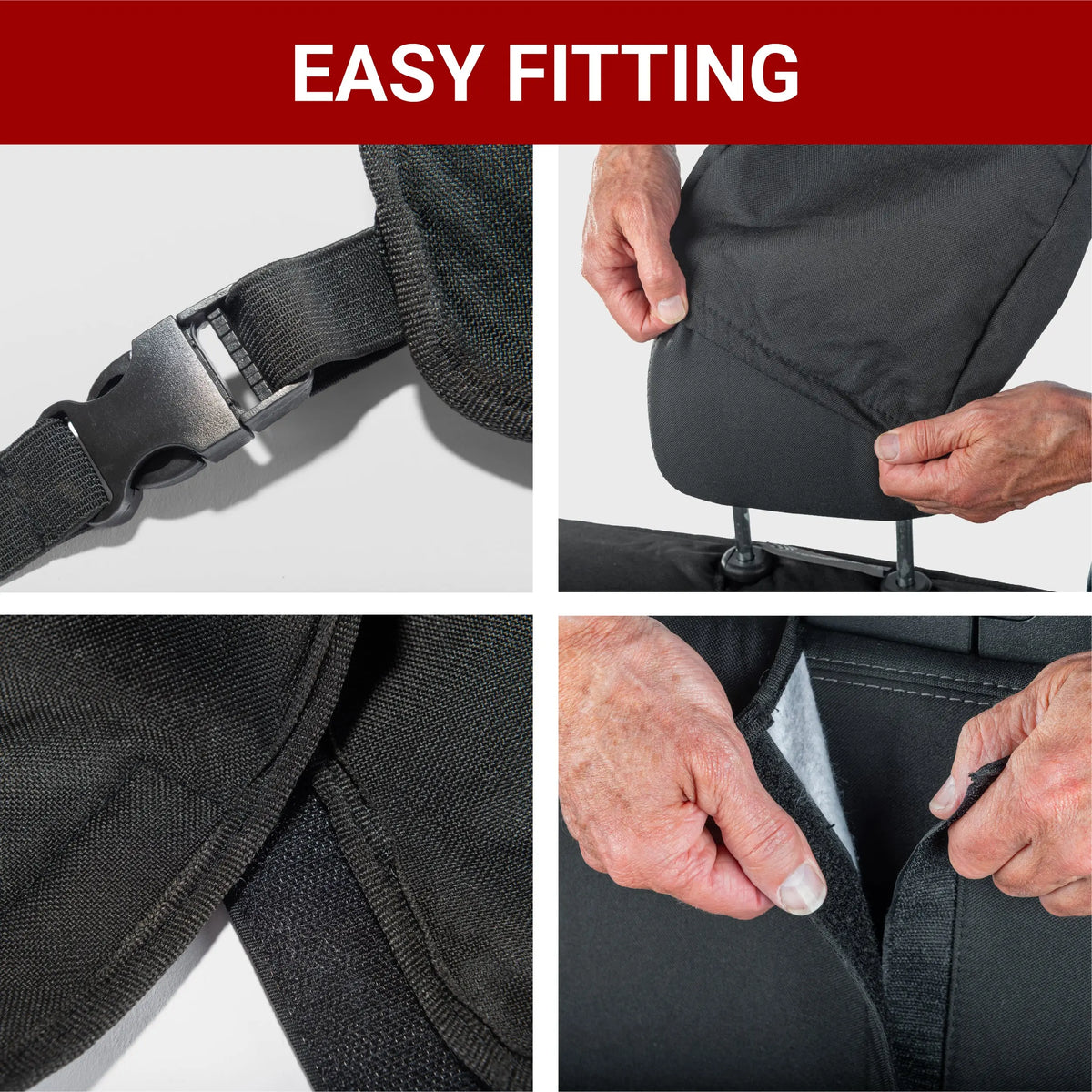 Ford Transit Custom Seat Covers Cotton-Backed PU UK Custom Covers