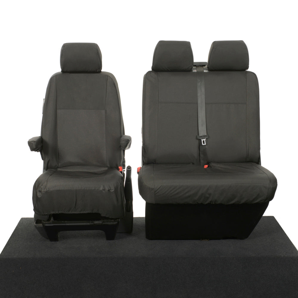 VW T6 / T6.1 Kombi Tailored PU Seat Covers (2015 Onwards) - UK Custom Covers