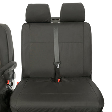 VW T6 / T6.1 Transporter Tailored PU Seat Covers (2015 Onwards) - UK Custom Covers