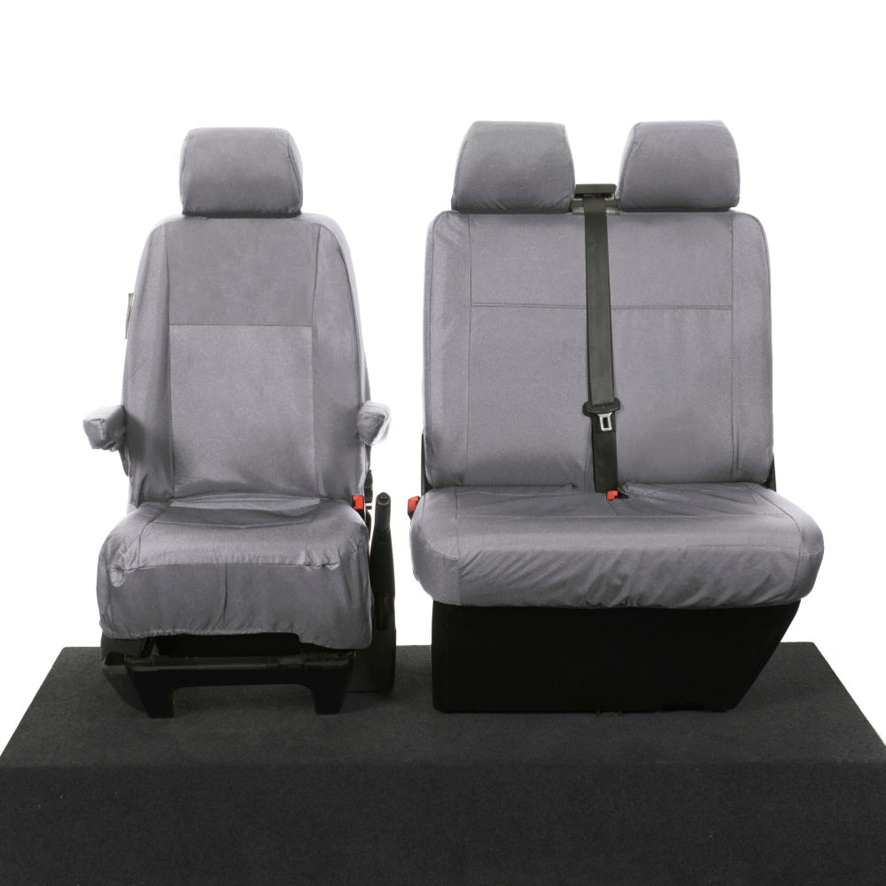 VW T6 / T6.1 Transporter Tailored PU Seat Covers (2015 Onwards) - UK Custom Covers