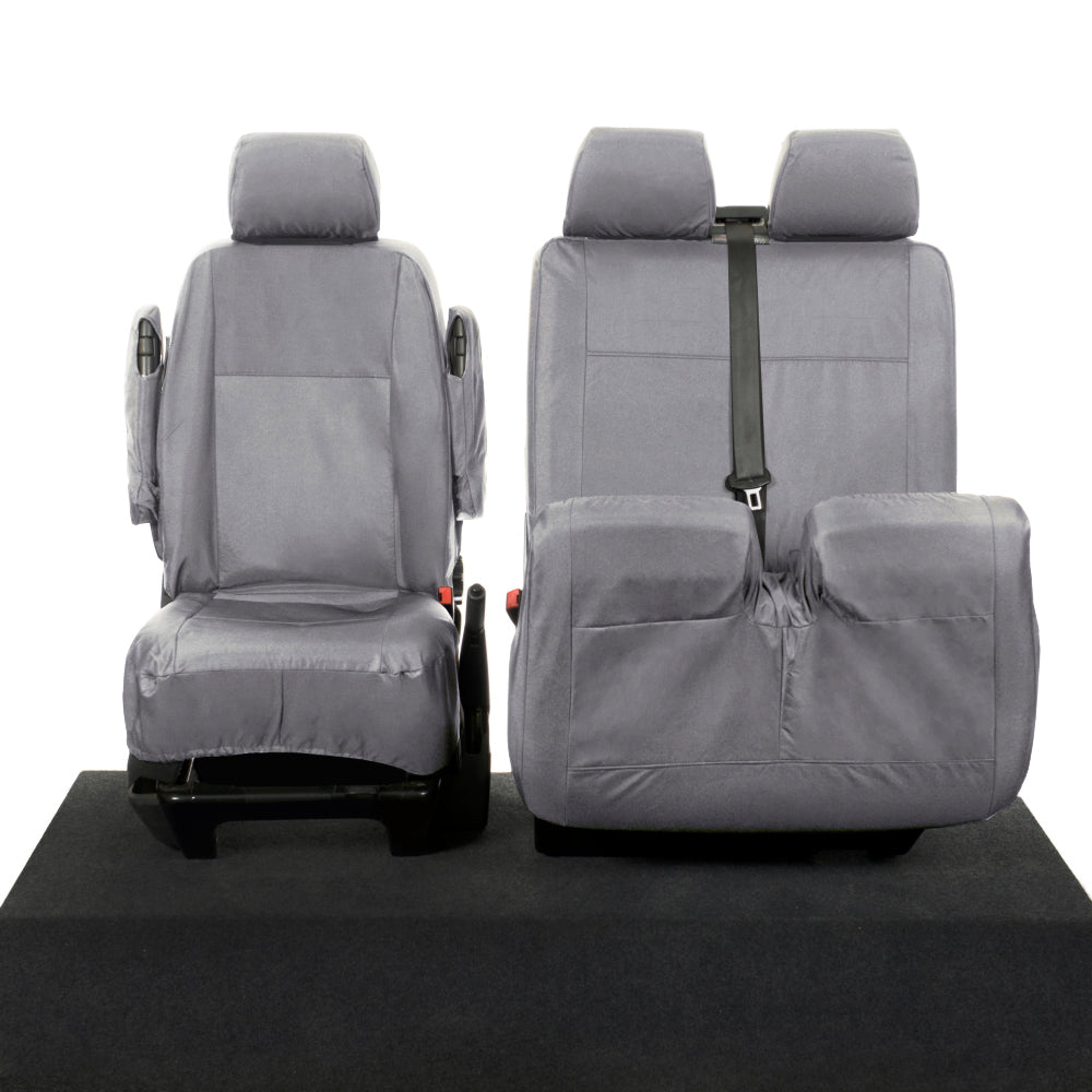 VW T6 / T6.1 Kombi Tailored PU Seat Covers (2015 Onwards) - UK Custom Covers