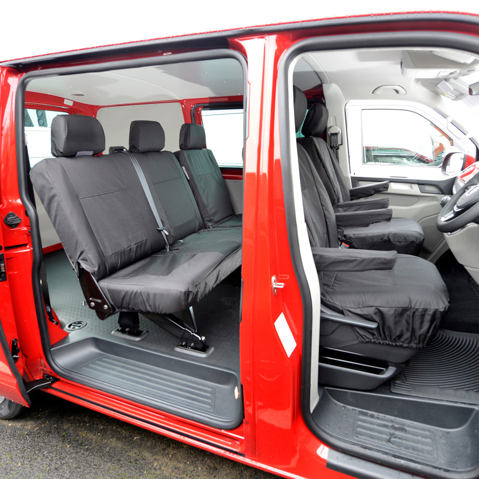 VW Transporter T6/T6.1 Seat Covers - 5 Seater (2015 Onwards)