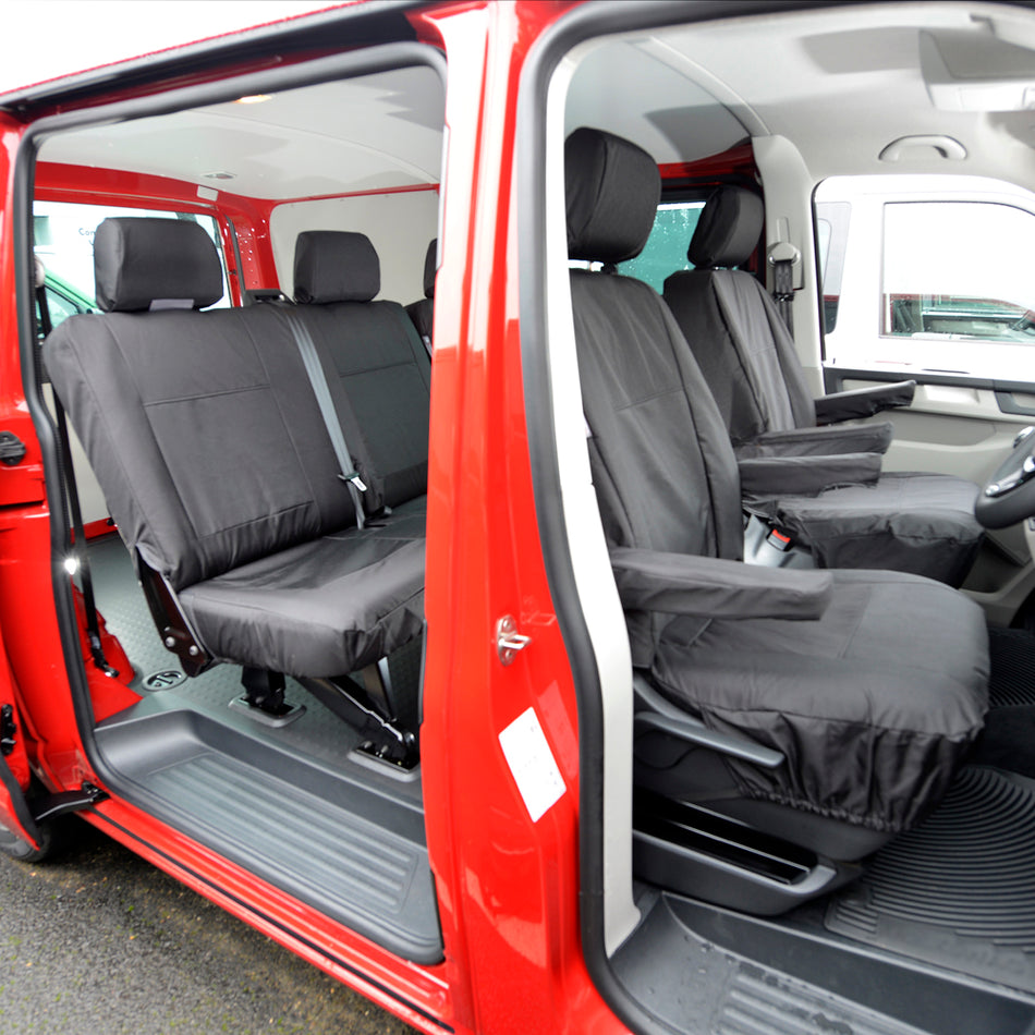 VW Transporter T6/T6.1 Seat Covers - 5 Seater (2015 Onwards)