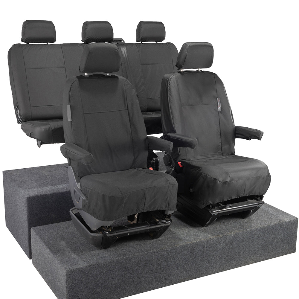 VW T5 / T5.1 Transporter Tailored PU Seat Covers (2003-2015) - UK Custom Covers