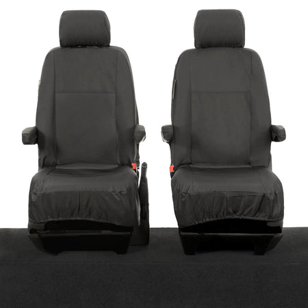 VW T6 / T6.1 Transporter Tailored PU Seat Covers (2015 Onwards) - UK Custom Covers