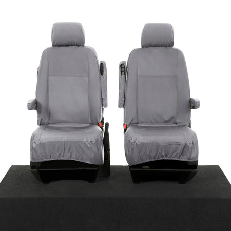 VW T6 / T6.1 Transporter Tailored PU Seat Covers (2015 Onwards) - UK Custom Covers