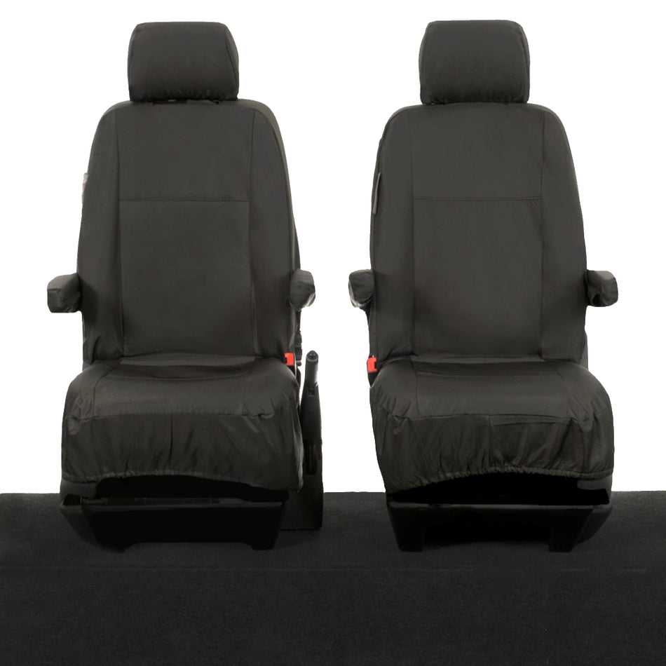 VW Transporter T5/T5.1 Front Seat Covers - Single/Single (2003-2015)