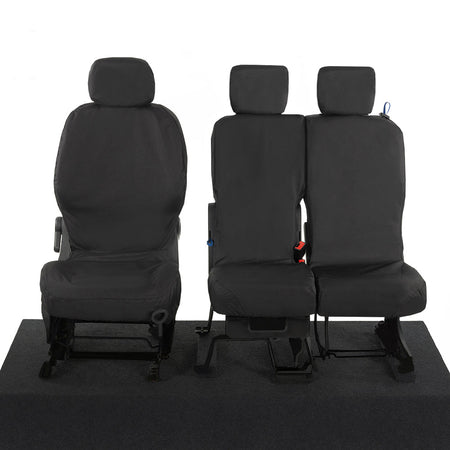 Peugeot Partner Tailored PU Seat Covers - UK Custom Covers