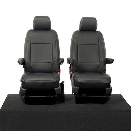 VW T6 / T6.1 Kombi Tailored Leatherette Seat Covers (2015 Onwards) - UK Custom Covers