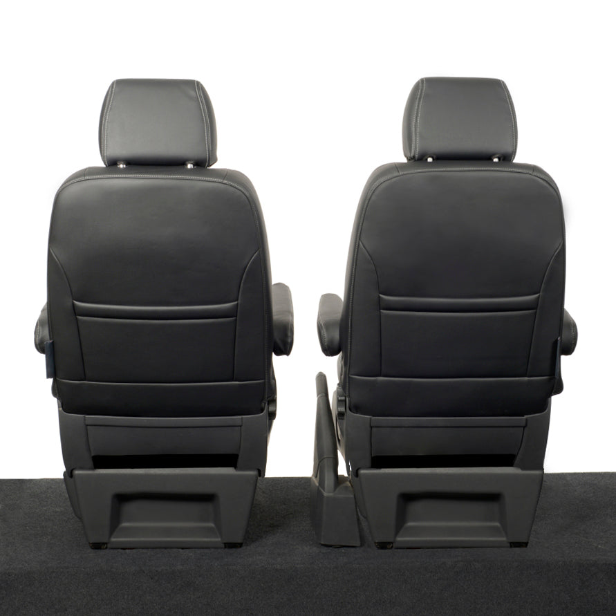 VW T6 / T6.1 Kombi Tailored Leatherette Seat Covers (2015 Onwards) - UK Custom Covers