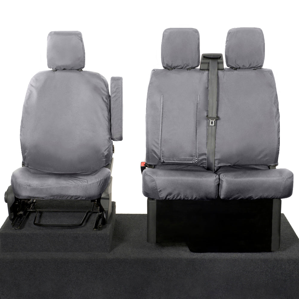 Ford Transit Van (Inc E-Transit) Tailored PU Seat Covers - UK Custom Covers