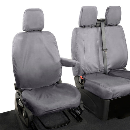 Ford Transit Van (Inc E-Transit) Tailored PU Seat Covers - UK Custom Covers