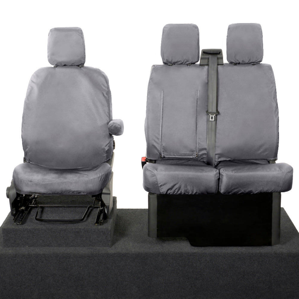 Ford Transit Van (Inc E-Transit) Tailored PU Seat Covers - UK Custom Covers