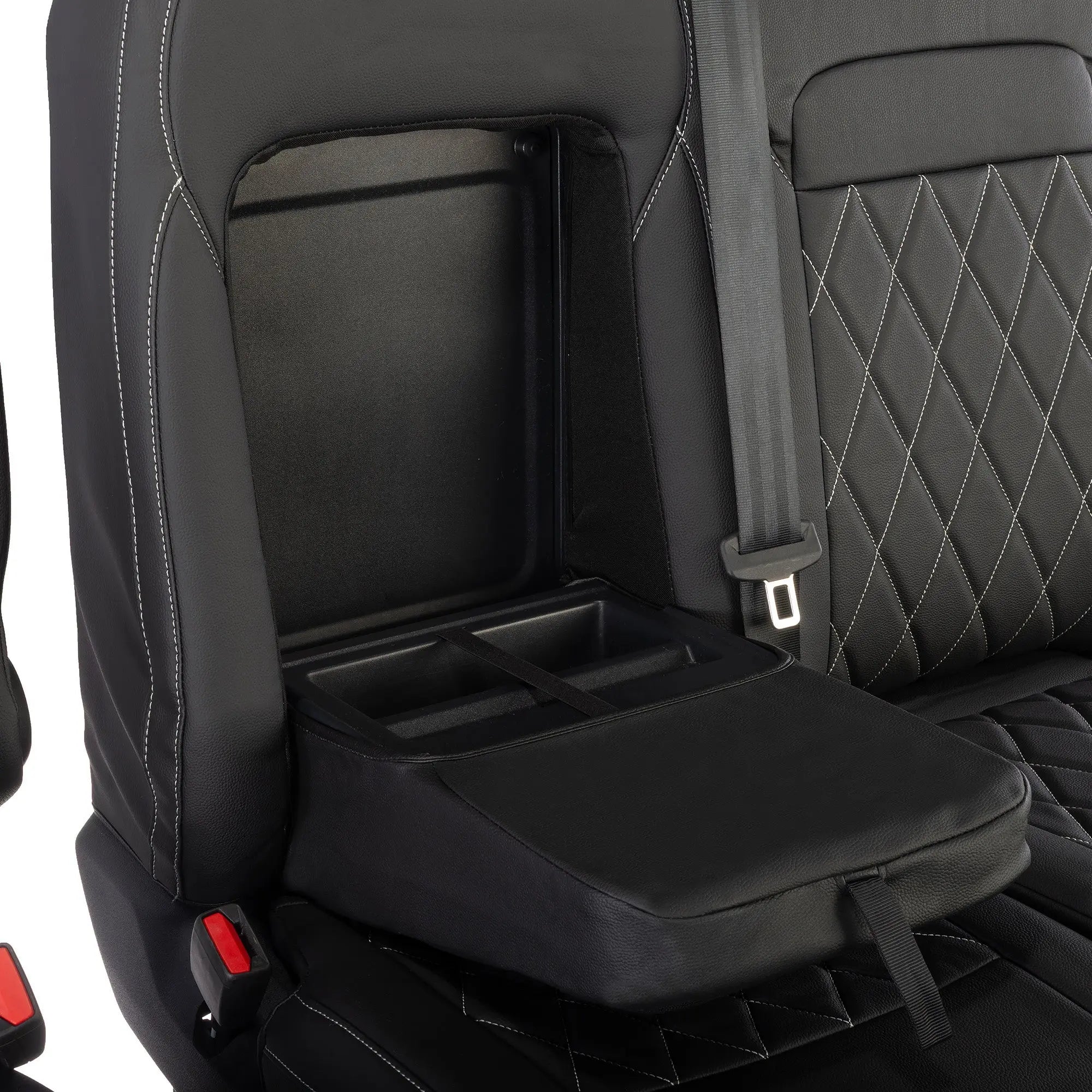 Ford Transit Custom Seat Covers Tailored Leatherette (2023+) UK Custom Covers