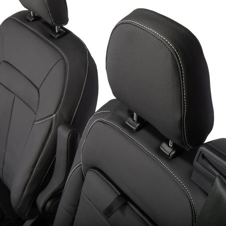 Ford Transit Custom Seat Covers Tailored Leatherette (2023+) UK Custom Covers