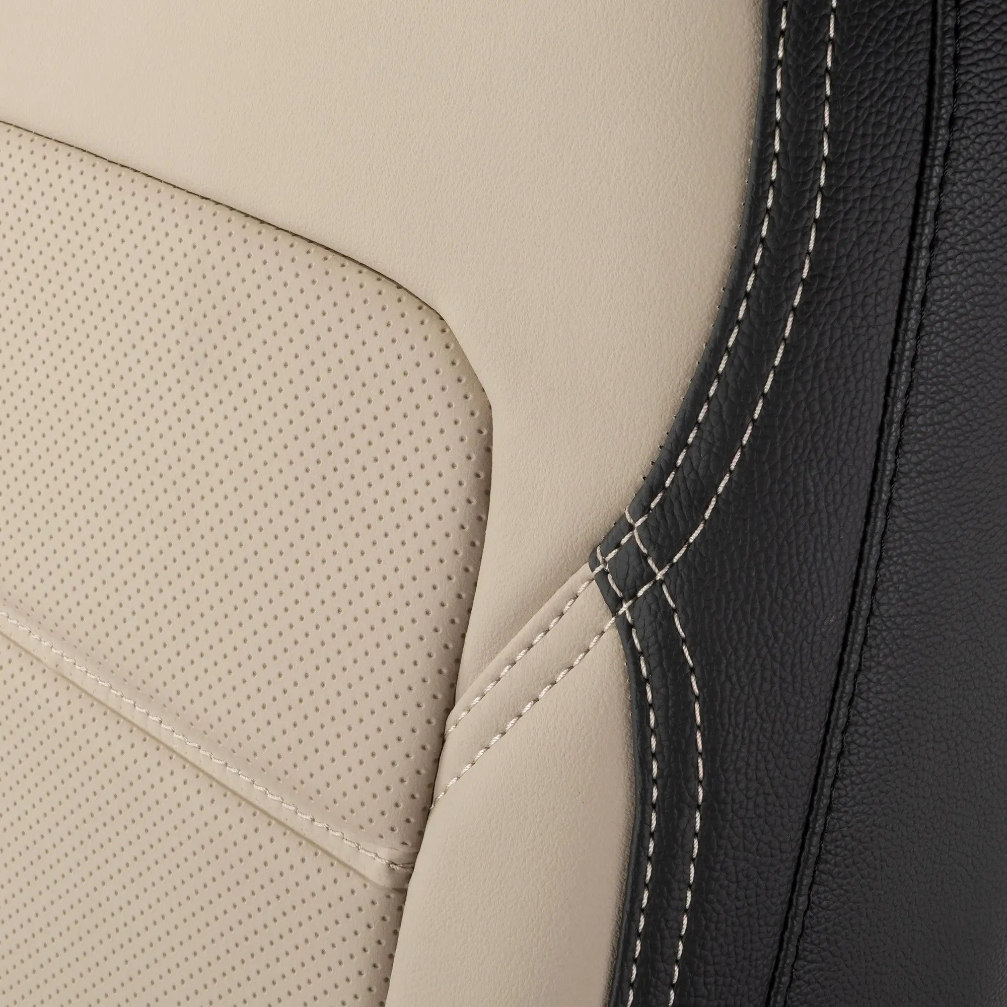 Ford Transit Custom Seat Covers Tailored Leatherette (2023+) UK Custom Covers