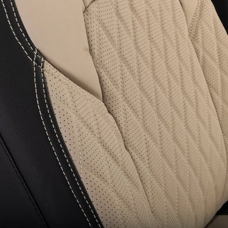 Ford Transit Custom Seat Covers Tailored Leatherette (2023+) UK Custom Covers