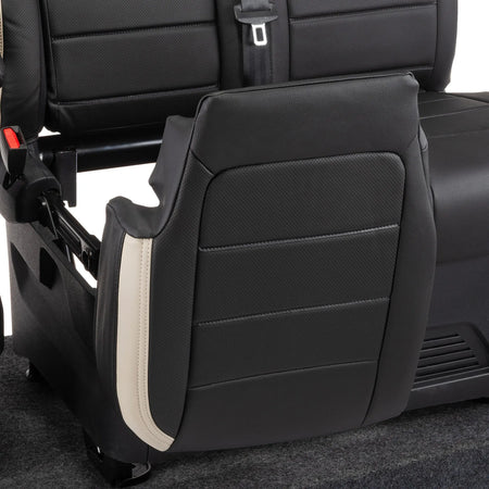 Ford Transit Custom Seat Covers Tailored Leatherette (2023+) UK Custom Covers