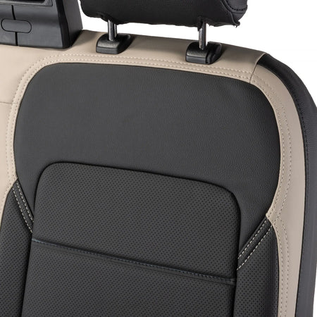Ford Transit Custom Seat Covers Tailored Leatherette (2023+) UK Custom Covers