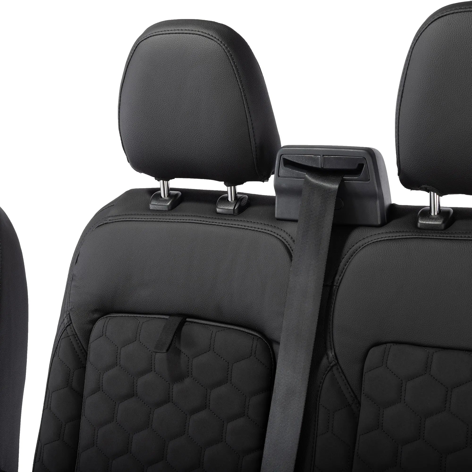 Ford Transit Custom Seat Covers Tailored Leatherette (2023+) UK Custom Covers